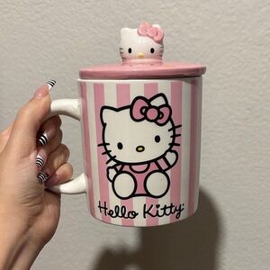 Sanrio Hello Kitty Pink and White Mug